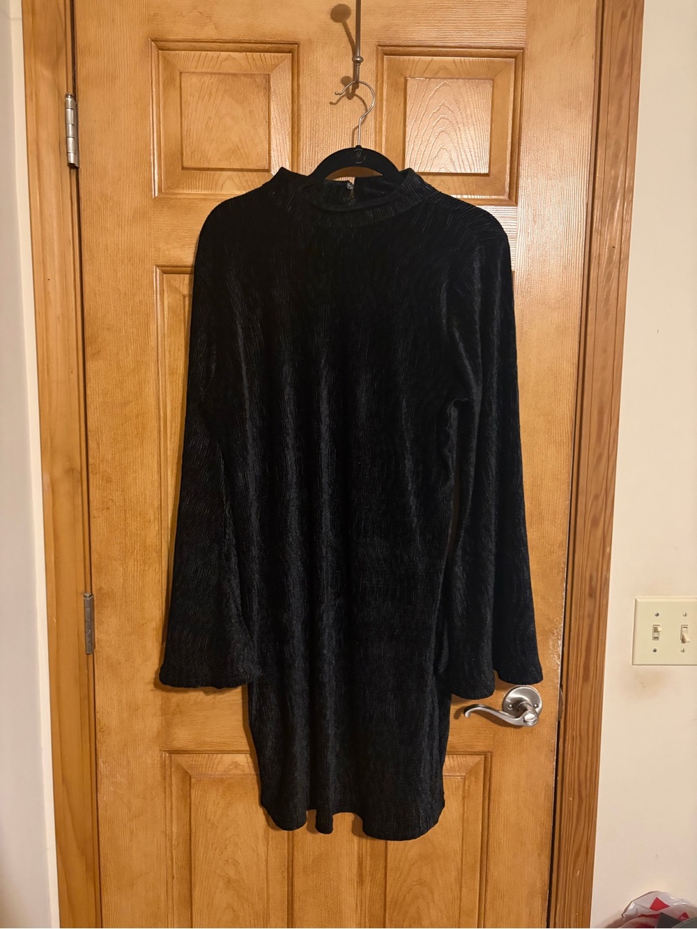 Eloquii Black Velvet Dress